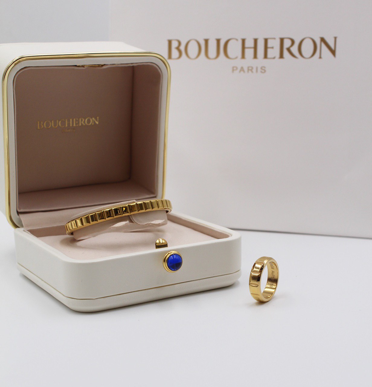 Boucheron Paris Bracelet With Ring