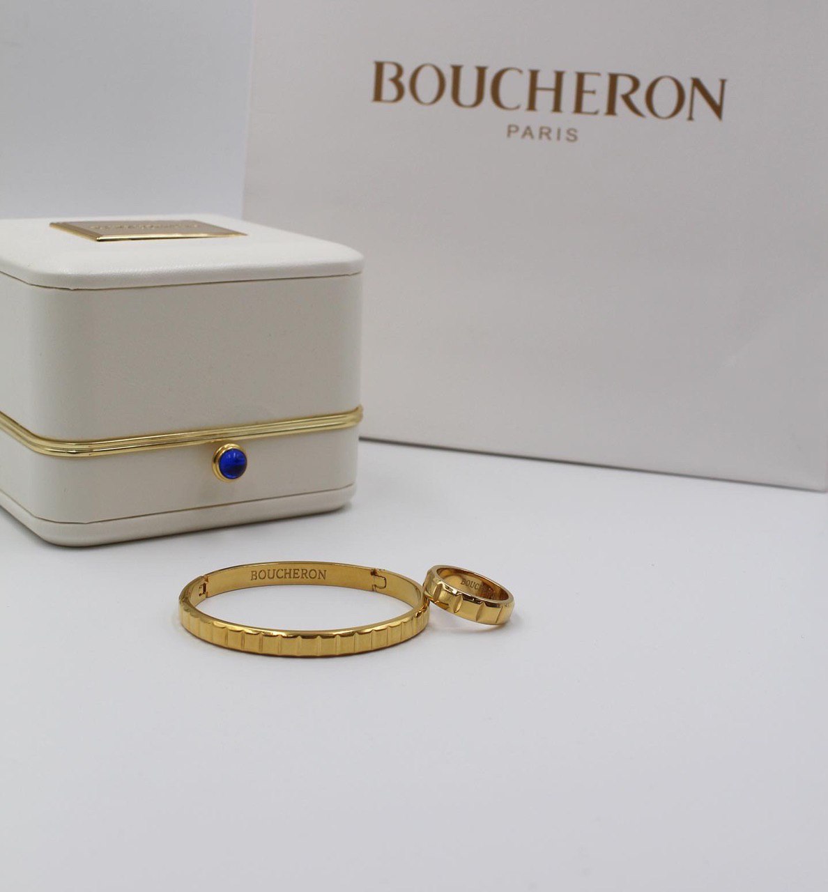 Boucheron Paris Bracelet With Ring