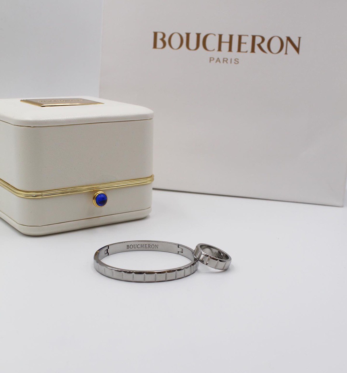 Boucheron Paris Bracelet With Ring