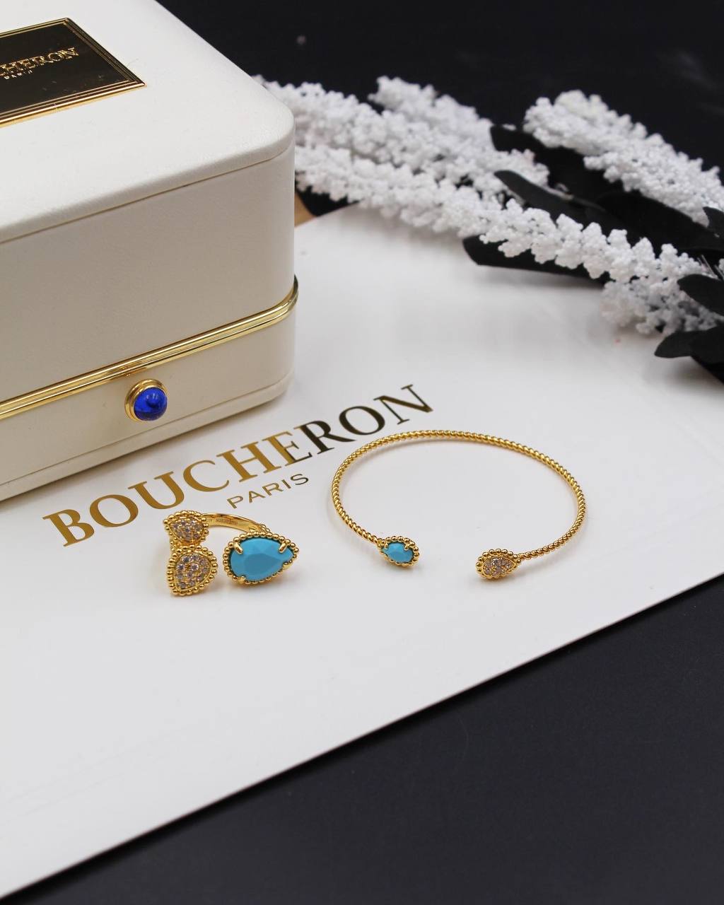 Boucheron Paris  Bangle & Ring