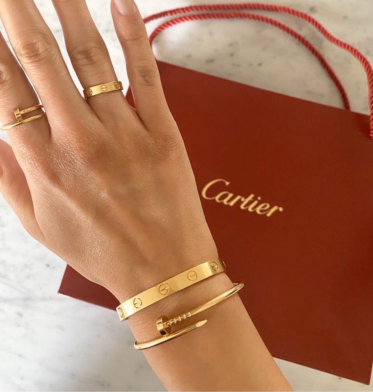 ✨ Cartier Bracelet & Ring ✨